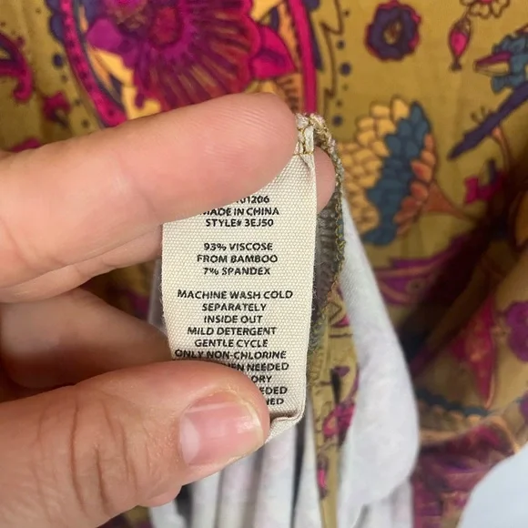 Soft surroundings gorgeous night gown or loungewear gown. Very luxurious! - Picture 4 of 5